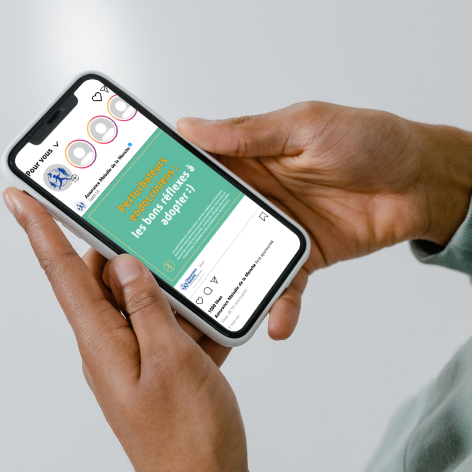 campagne digital story visuel