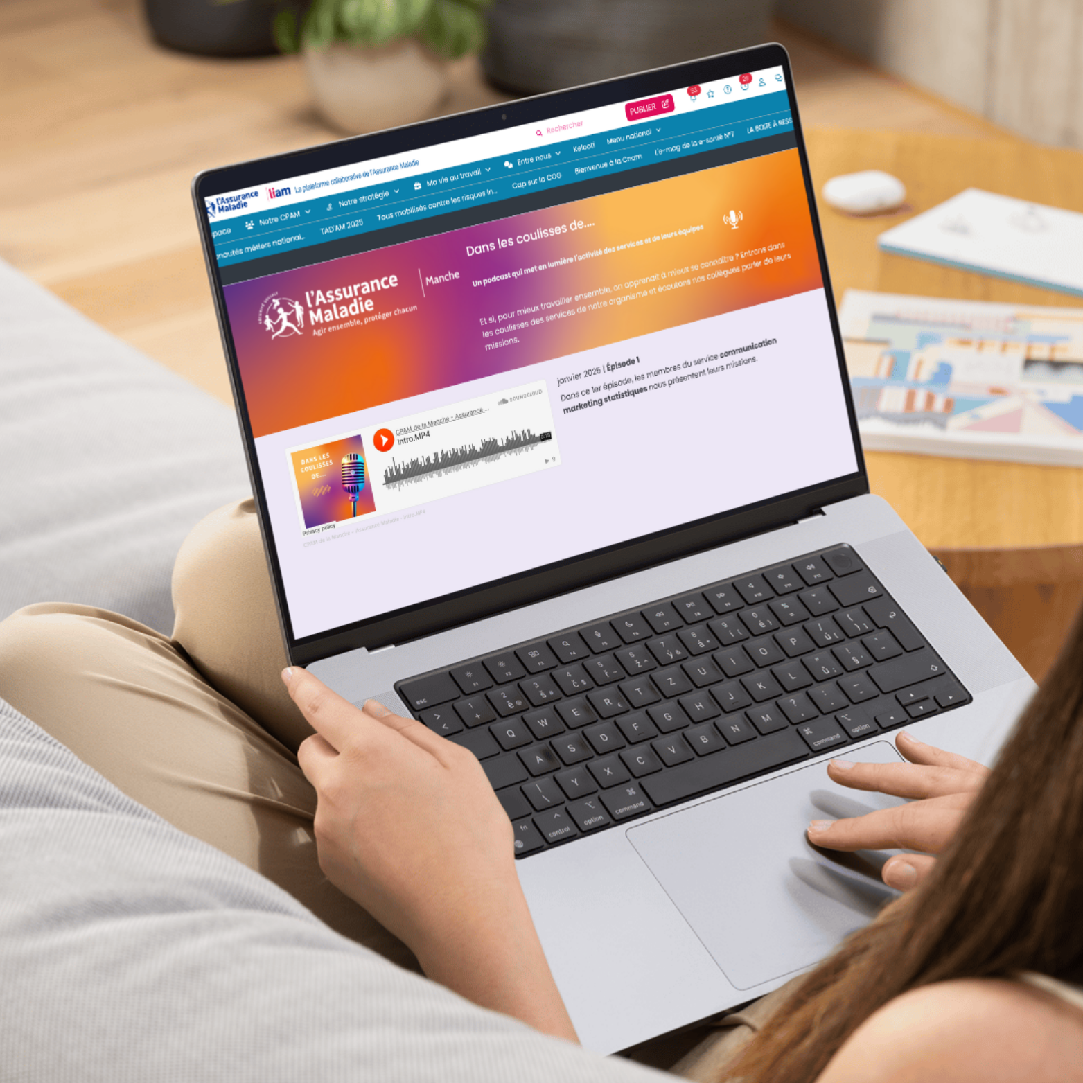 Smart page du podcast